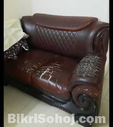 নাদিয়া ব্র্যান্ড এর লেদার সোফা (3+2+2)